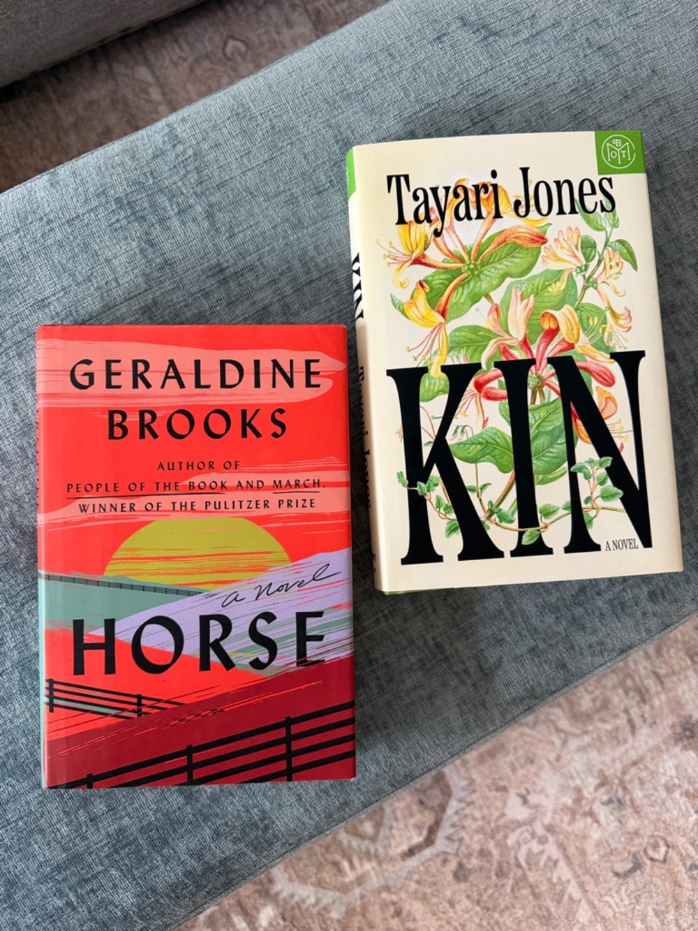 Fiction Bundle- Kin by Tayari Jones & Horse by Geraldine Brooks